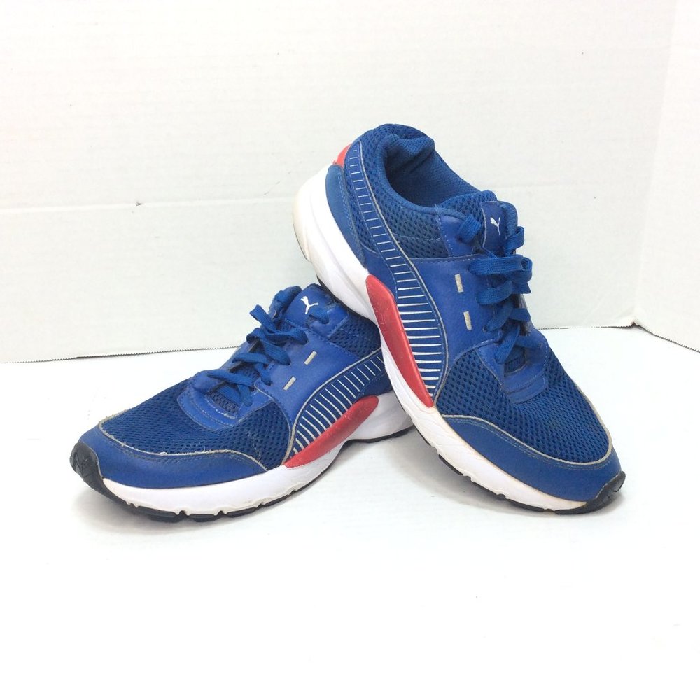 Puma Future Runner Premium 369502-06 Men's Size 8 Blue Red White Shoes Sneakers